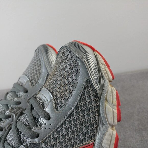 Asics Gel Flux 2 Womens Size 9.5 Running Shoes Low Top Gray Pink Trainers - Picture 8 of 12